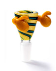 BOXING GOG GLASS FLOWER BOWL