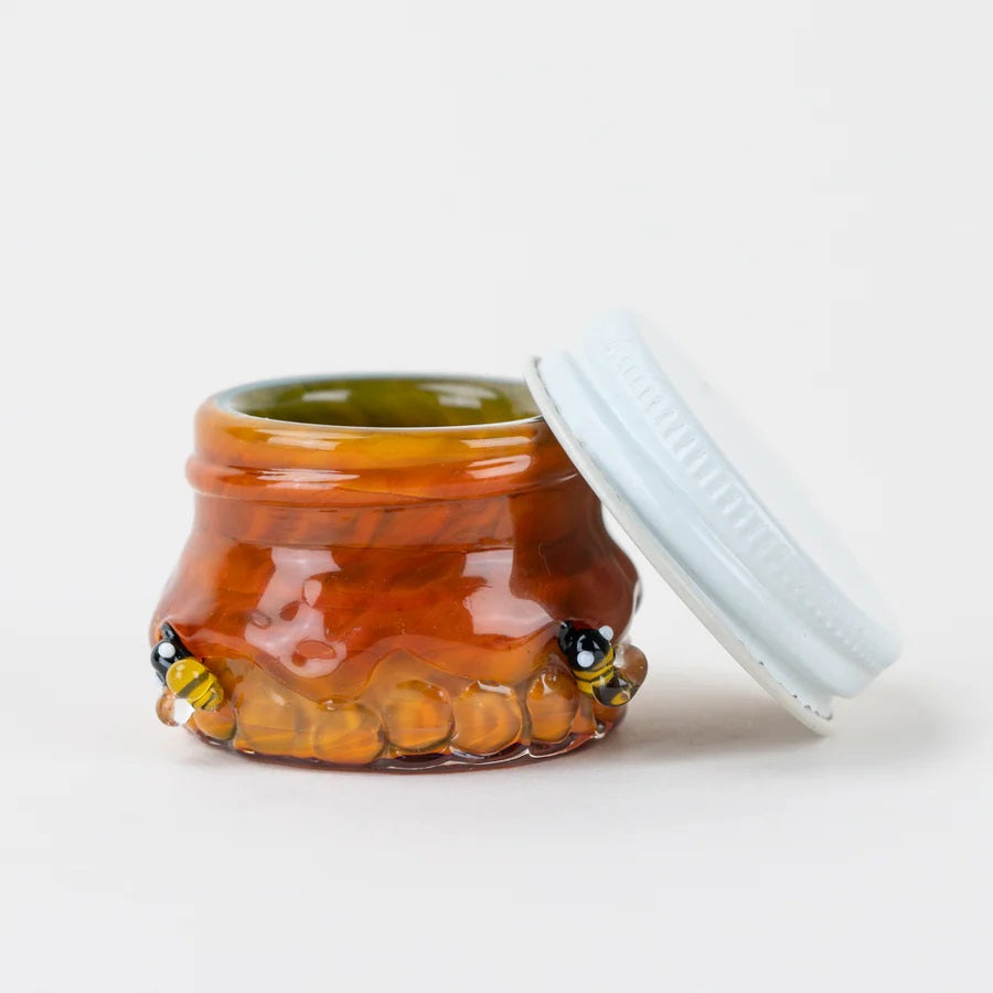 Empire Glassworks “Honeycomb” Terp Jar – 1½″ – US-Made