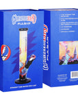 The Grateful Dead x Pulsar Inside Print Straight Tube Glass Water Pipe | 11.25" | 14mm F