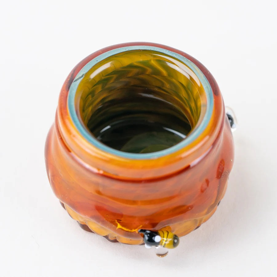 Empire Glassworks “Honeycomb” Terp Jar – 1½″ – US-Made