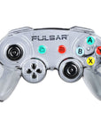 Pulsar Game Controller Glass Hand Pipe - 5.5"