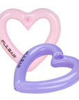 2PC SET - Pulsar Balloon Heart Glass Hand Pipe - 4.5" / Assorted Colors