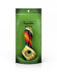 Vibrant  Linework Twist Spoon Pipe