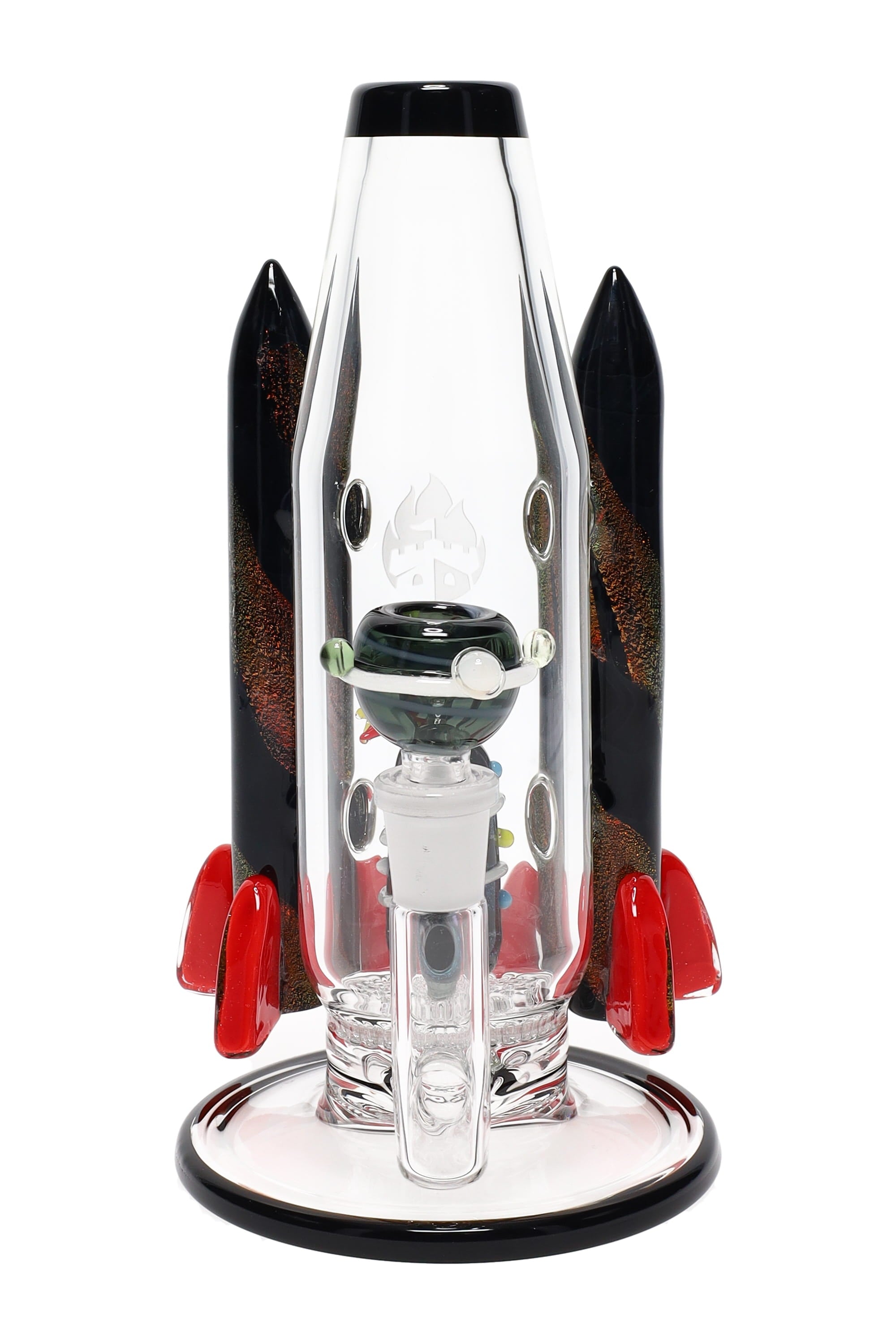 Empire Glassworks “Flagship Galactic” Glass Bong – 9″ – US-Made