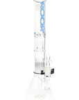 ROOR Tech Stemless Clear Beaker Bong – Multi Percs – 18″ – 5 mm