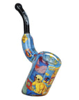 Grateful Dead x Pulsar Inside Print Bent Sherlock Pipe | 4"