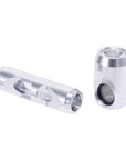 ALUMINUM GLASS SMOKING PIPE