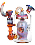 Pulsar Unholy Lantern Incycler Glass Water Pipe - 6" / 14mm F / Colors Vary