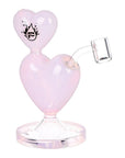 Pulsar Two-Hearted Glass Dab Rig | 6.5" | 14mm F