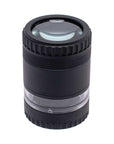 GRINDER WITH MAGNIFYING LID