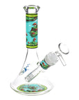 Pulsar Design Series Flared Beaker Glass Water Pipe | 6.75" | 14mm F