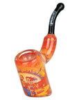 Grateful Dead x Pulsar Inside Print Bent Sherlock Pipe | 4"