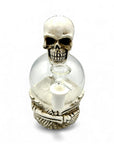 Skull Globe Head Glass Bong