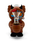 Zombie Gingerbread Man Silicone Water Pipe