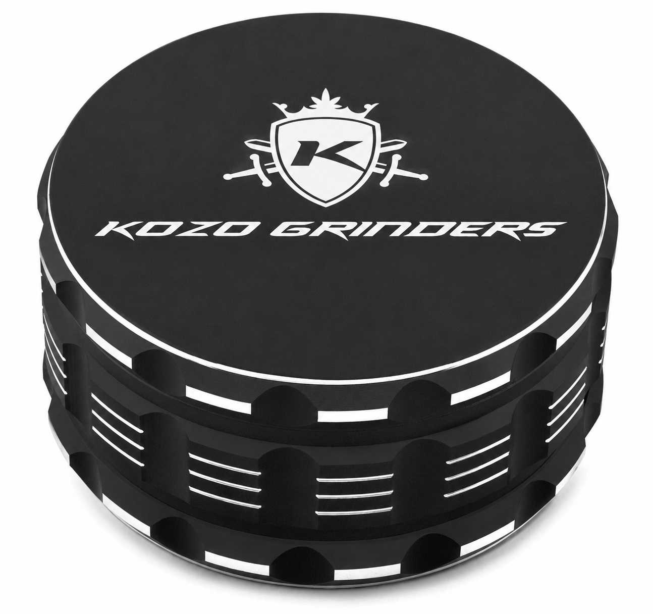 Kozo 4" Non-Stick, Ceramic Coating ,Aluminum Grinder