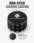 Kozo 4" Non-Stick, Ceramic Coating ,Aluminum Grinder
