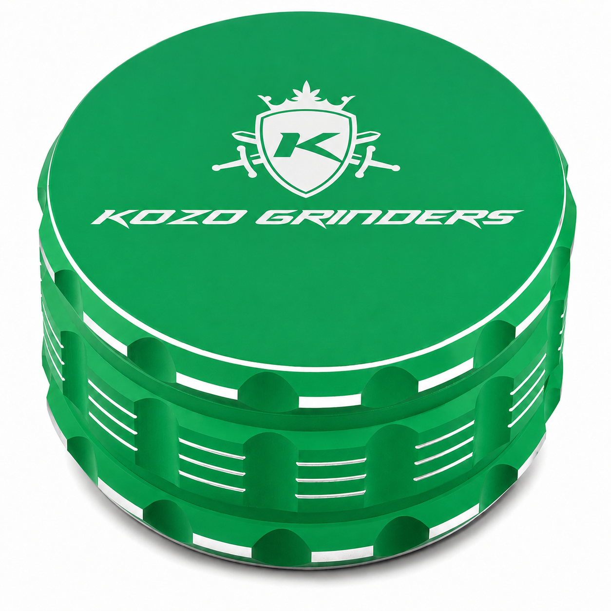 Kozo 4" Non-Stick, Ceramic Coating ,Aluminum Grinder