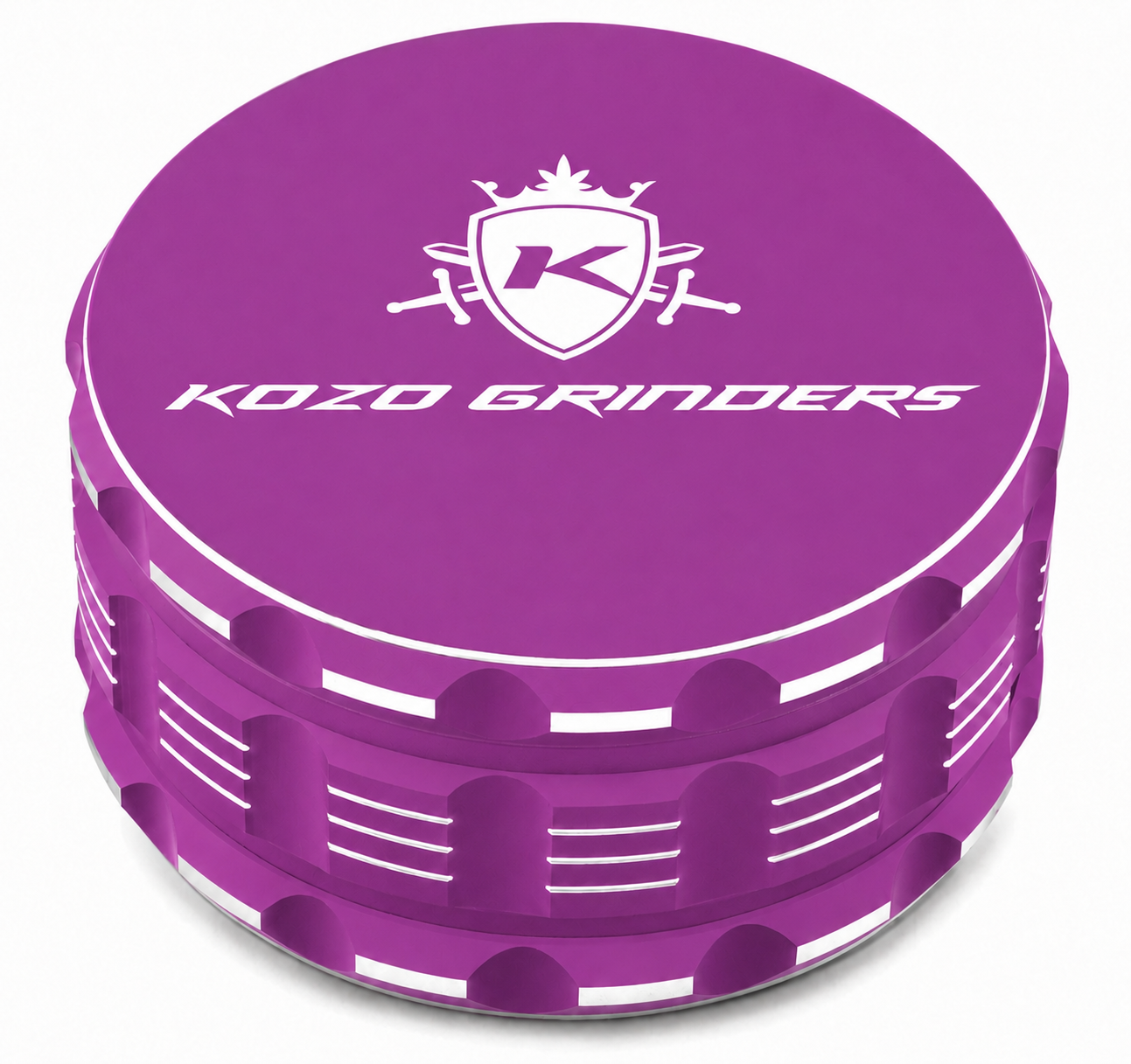 Kozo 4" Non-Stick, Ceramic Coating ,Aluminum Grinder