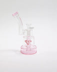 Diamond Glass Recycler Rig - 7" Rig w/ Banger
