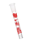 Pulsar Valentine's Hearts 'n' Roses Glass Herb Pipe Duo - 10" / 14mm F