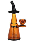 Pulsar Witching Season Glass Bubbler - 6.5"