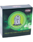 GREEN HIGH TIL I DIE GLASS ASHTRAY