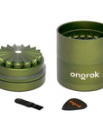ONGROK Flower Petal Toothless Aluminum Storage Grinder | 5pc