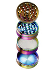 Pulsar Anodized Zinc Grinder - 4pc / 2.2" / Chameleon