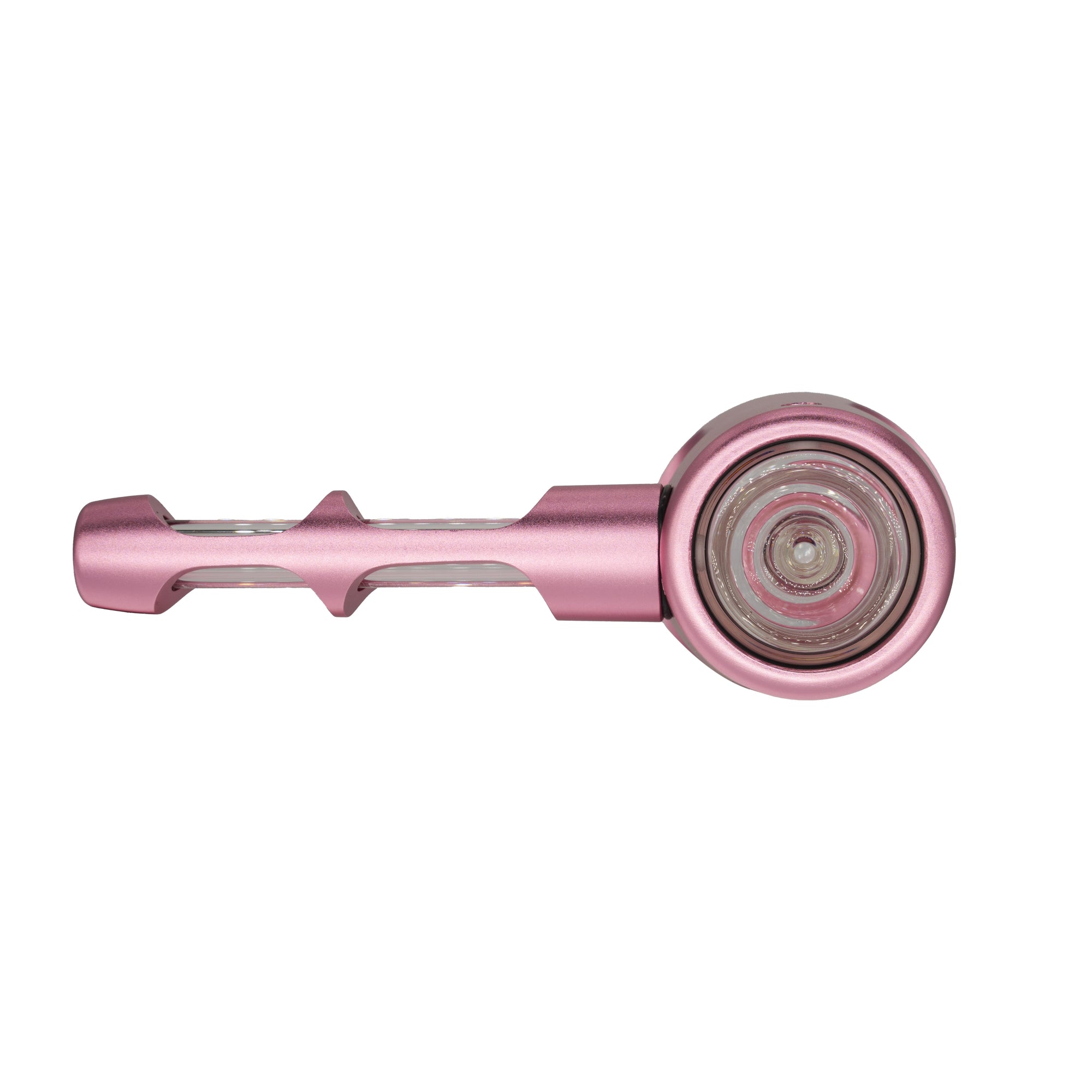 ONGROK Portable Glass Aluminum Bubbler Pipe