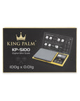 King Palm Scale - 100g x 0.01g - Black / Gold