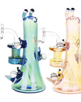 Pulsar Snail Smoochies Glass Dab Rig | 6" | 14mm F