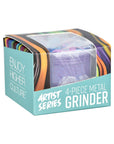 Pulsar Design Series Grinder with Side Art - Candy Floss / 4pc / 2.5"