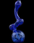 "Sherbub" Glass Sherlock Bubbler Pipe (Various Colors)