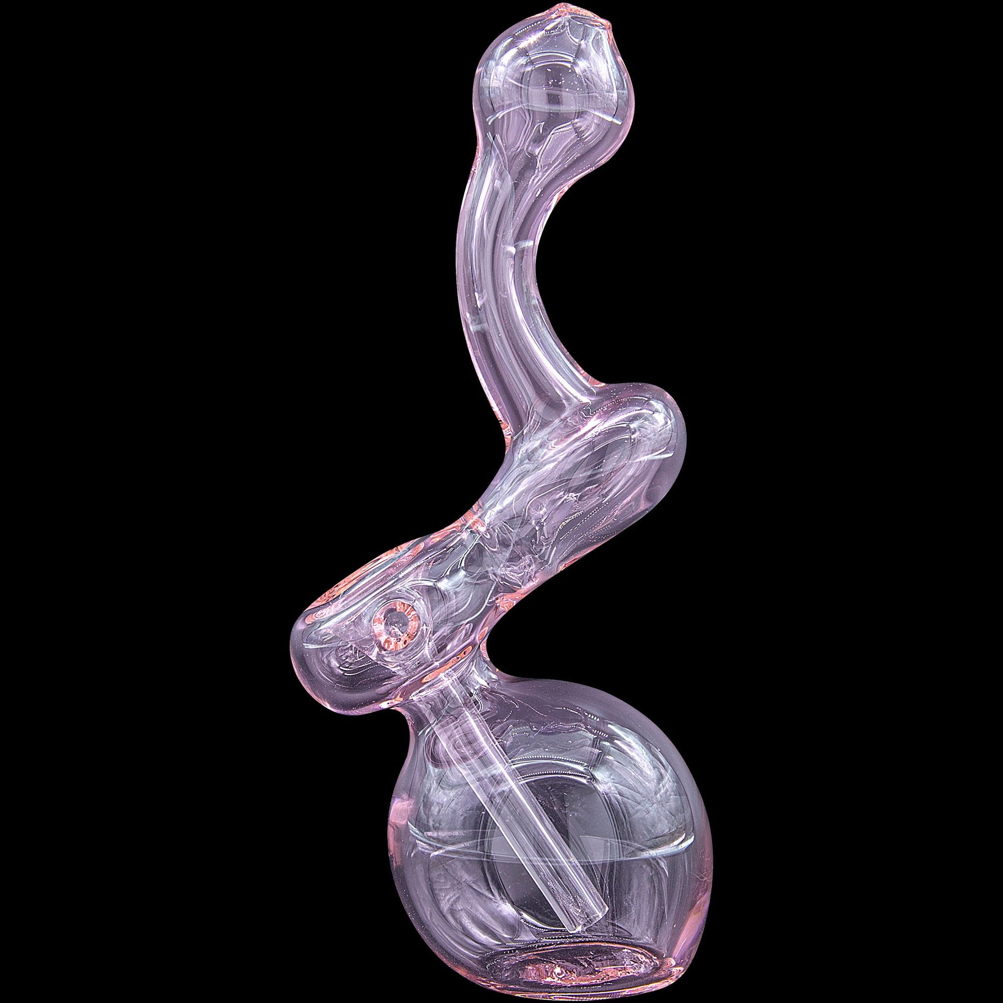 "Sherbub" Glass Sherlock Bubbler Pipe (Various Colors)