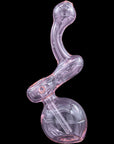 "Sherbub" Glass Sherlock Bubbler Pipe (Various Colors)