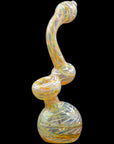"Bubble Lock" Color Raked Sherlock Bubbler Pipe