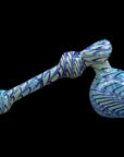 "Full Rake" Fumed Hammer Bubbler Pipe (Various Colors)