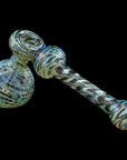 "Full Rake" Fumed Hammer Bubbler Pipe (Various Colors)