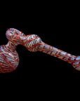 "Full Rake" Fumed Hammer Bubbler Pipe (Various Colors)