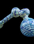 "Colored Sidecar" Fumed Sidecar Bubbler Pipe (Various Colors)