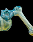 "Raked Sidecar" Fumed Sidecar Bubbler Pipe (Various Colors)