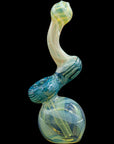 "Rake Bubb" Fumed Sherlock Bubbler Pipe (Various Colors)