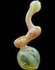 "Rake Bubb" Fumed Sherlock Bubbler Pipe (Various Colors)