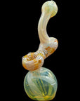 "Rake Bubb" Fumed Sherlock Bubbler Pipe (Various Colors)