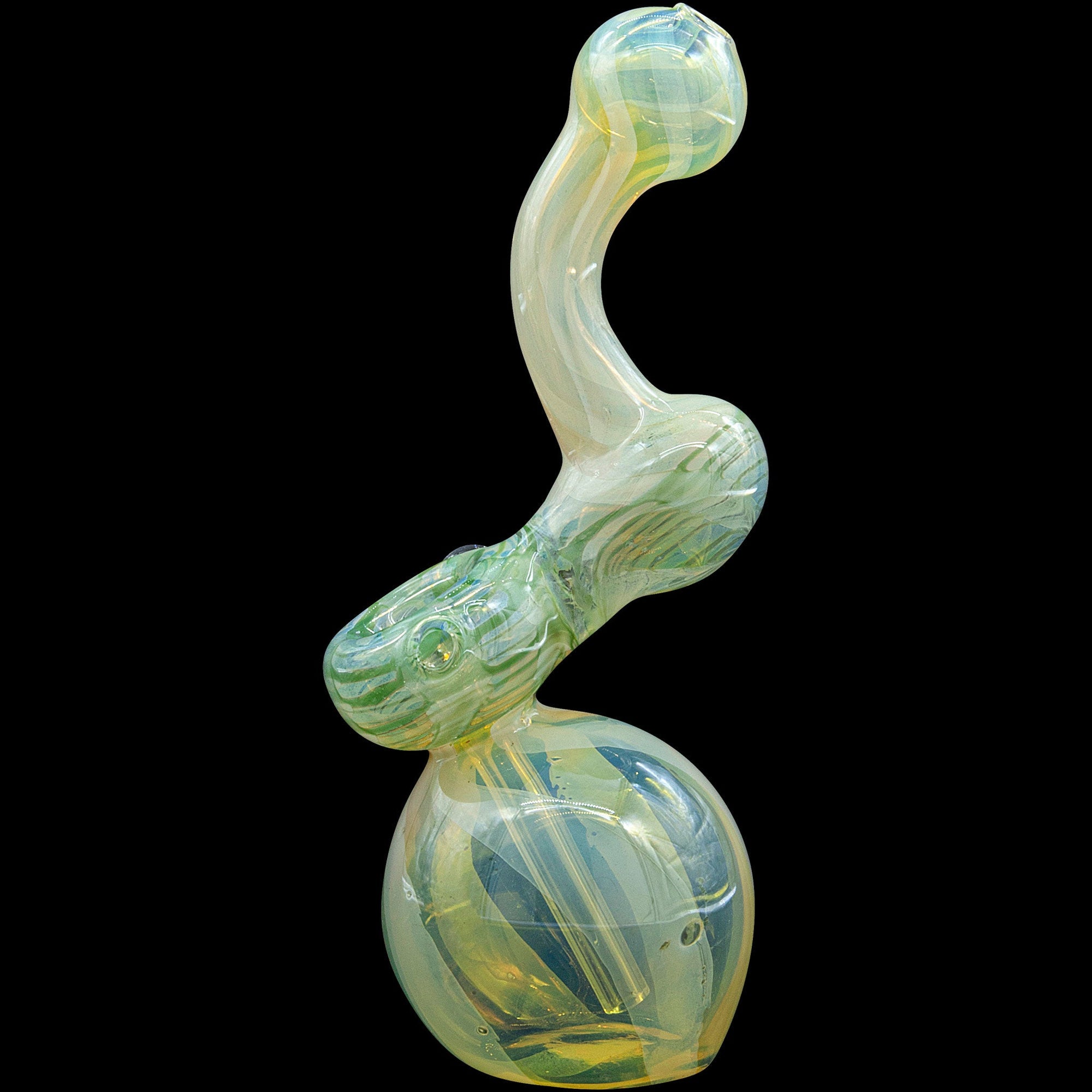 "Rake Bubb" Fumed Sherlock Bubbler Pipe (Various Colors)