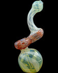 "Rake Bubb" Fumed Sherlock Bubbler Pipe (Various Colors)