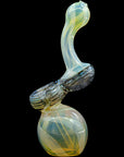 "Rake Bubb" Fumed Sherlock Bubbler Pipe (Various Colors)