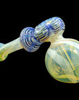 "Raked Hammer" Fumed Hammer Bubbler Pipe (Various Colors)