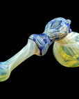 "Raked Hammer" Fumed Hammer Bubbler Pipe (Various Colors)