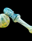 "Raked Hammer" Fumed Hammer Bubbler Pipe (Various Colors)